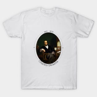 Charles Dickens Design T-Shirt